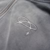  SWE LOOSE ZIP HOODIE - WASHED 