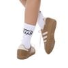  SWE STRIPED SOCKS - WHITE ( PACK 3 ) 