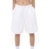  SWE BAGGY CARGO SHORTS - WHITE 