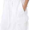  SWE BAGGY CARGO SHORTS - WHITE 