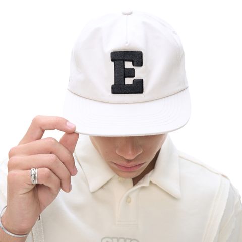  SWE E LETTER CAP - BEIGE 