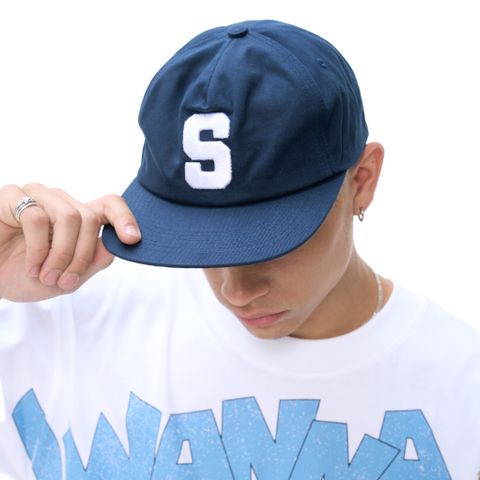  SWE S LETTER CAP - BLUE 