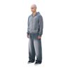  SWE LOOSE ZIP HOODIE - WASHED 