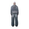  SWE LOOSE ZIP HOODIE - WASHED 