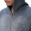  SWE LOOSE ZIP HOODIE - WASHED 