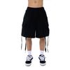  SWE BAGGY CARGO SHORTS - BLACK 