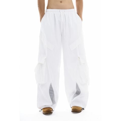  SWE NEBULA CARGO PANTS - WHITE 