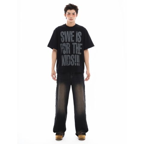  SWE LOUD TEE - BLACK 