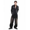  SWE INFINITY LEATHER JACKET - BLACK 