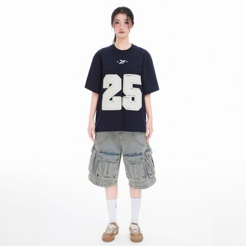  SWE HOLLOW TEE - NAVY 