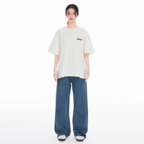  SWE SIGNATURE TEE - CREAM 