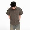  SWE PIN BUTTON SHIRT - GRAY 