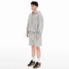  SWE STUDDED ZIP HOODIE - GRAY 