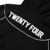  SWE 24 ZIP HOODIE - BLACK 