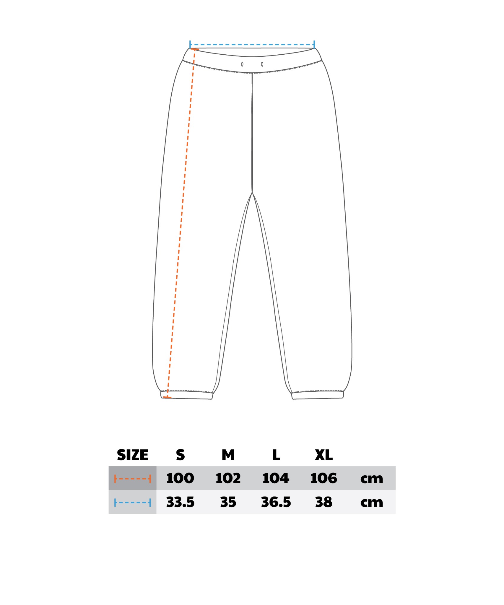 types of sweatpants