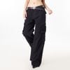  SWE BUTTON CARGO PANTS - BLACK 