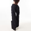  SWE BUTTON CARGO PANTS - BLACK 