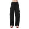 SWE RIPPED CARGO JEANS - BLACK 
