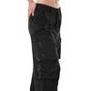  SWE RIPPED CARGO JEANS - BLACK 