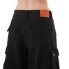  SWE RIPPED CARGO JEANS - BLACK 