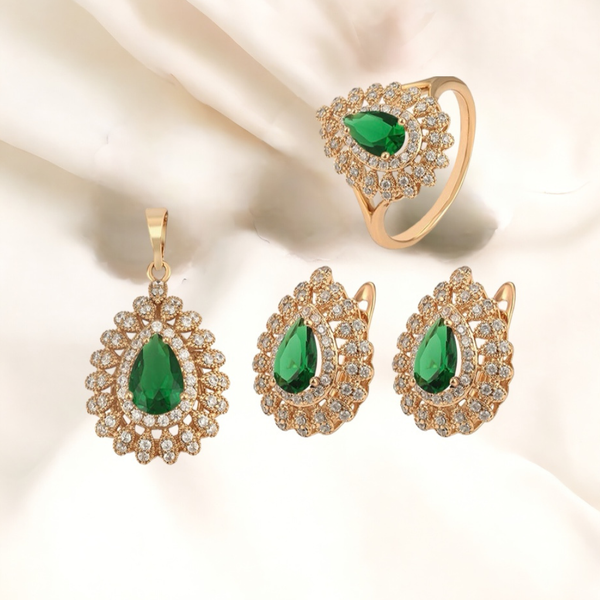  Bộ Ngọc Trai Xanh Pearl Bliss Green SET0013 