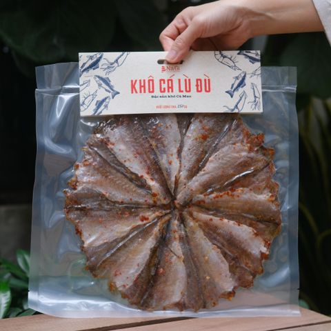  Khô cá lù đù xếp hoa 
