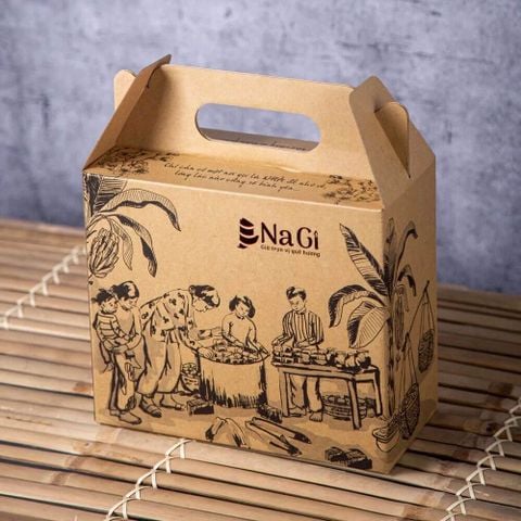  Hộp quà An 3 (Tôm khô thượng hạng - Củ kiệu) 