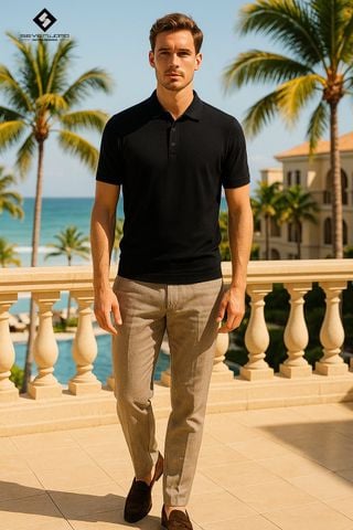 Áo polo nam chất liệu Mongtoghi mùa hè D13
