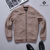 Áo khoác da lộn N02