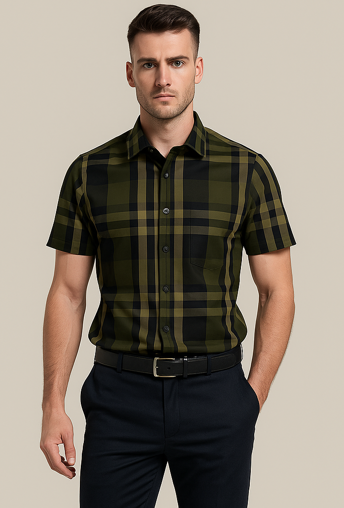 Sơ mi cộc tay K46