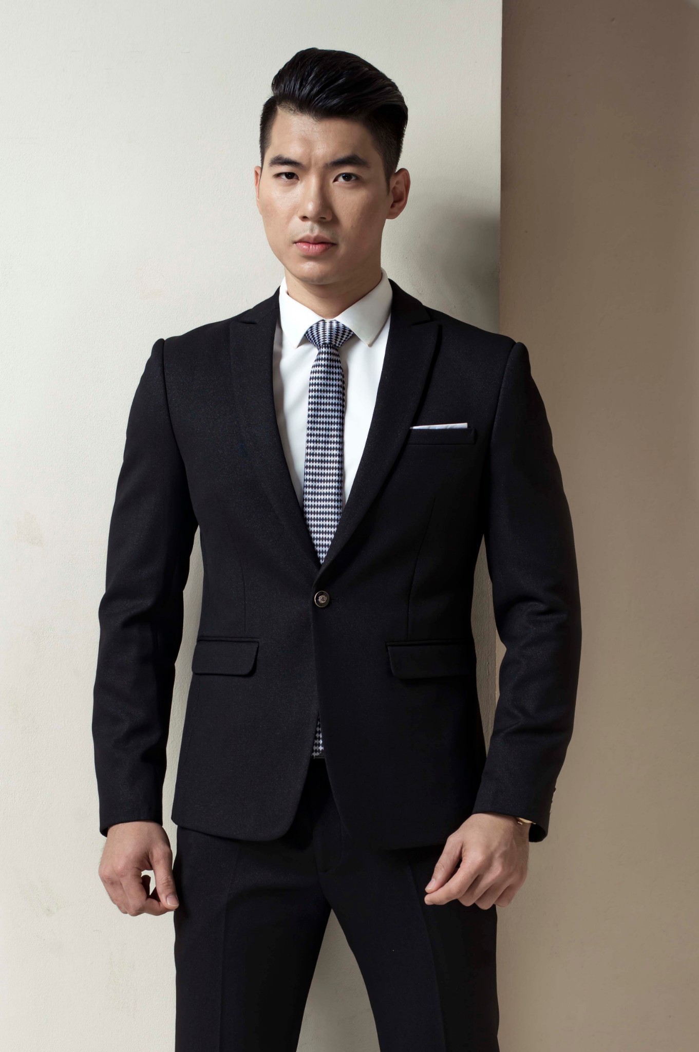 Bộ vest nam trung niên 2 nút màu xám ghi chất liệu vải bố dày mịn | Shopee  Việt Nam