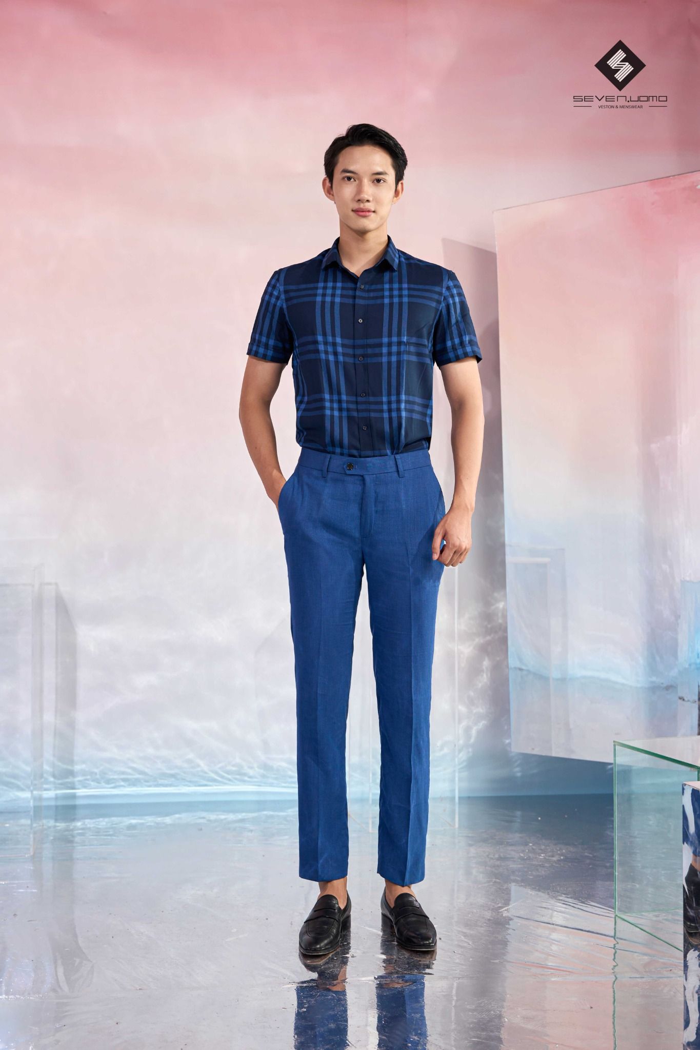 ÁO SƠ MI CỘC TAY K41