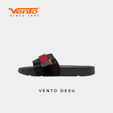 Slide VENTO DESU (Black Red)