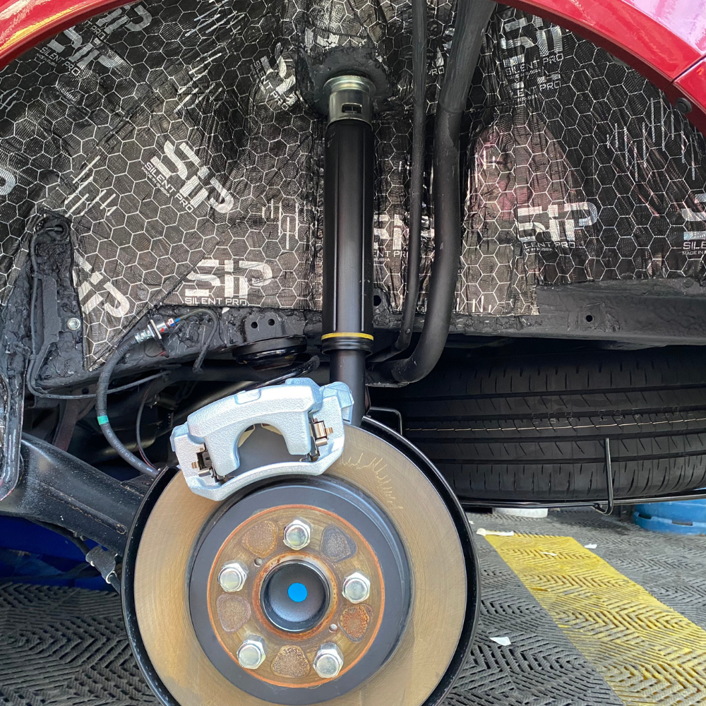 Dịch vụ cách âm 4 hốc bánh ô tô