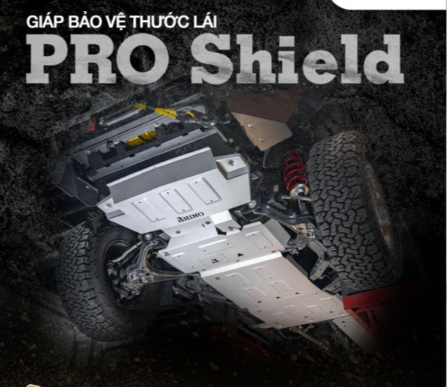 Tấm giáp gầm nhôm Rhino Ranger / Everest / Rapter 2023