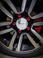 Ốc Blox Racing đỏ ngắn M12X1.5