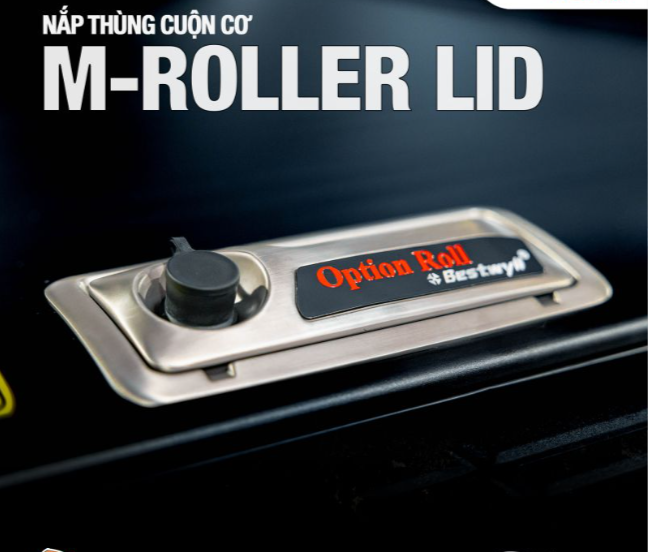 Nắp thùng cuộn cơ option 4x4 cho Ranger Stormtrak.