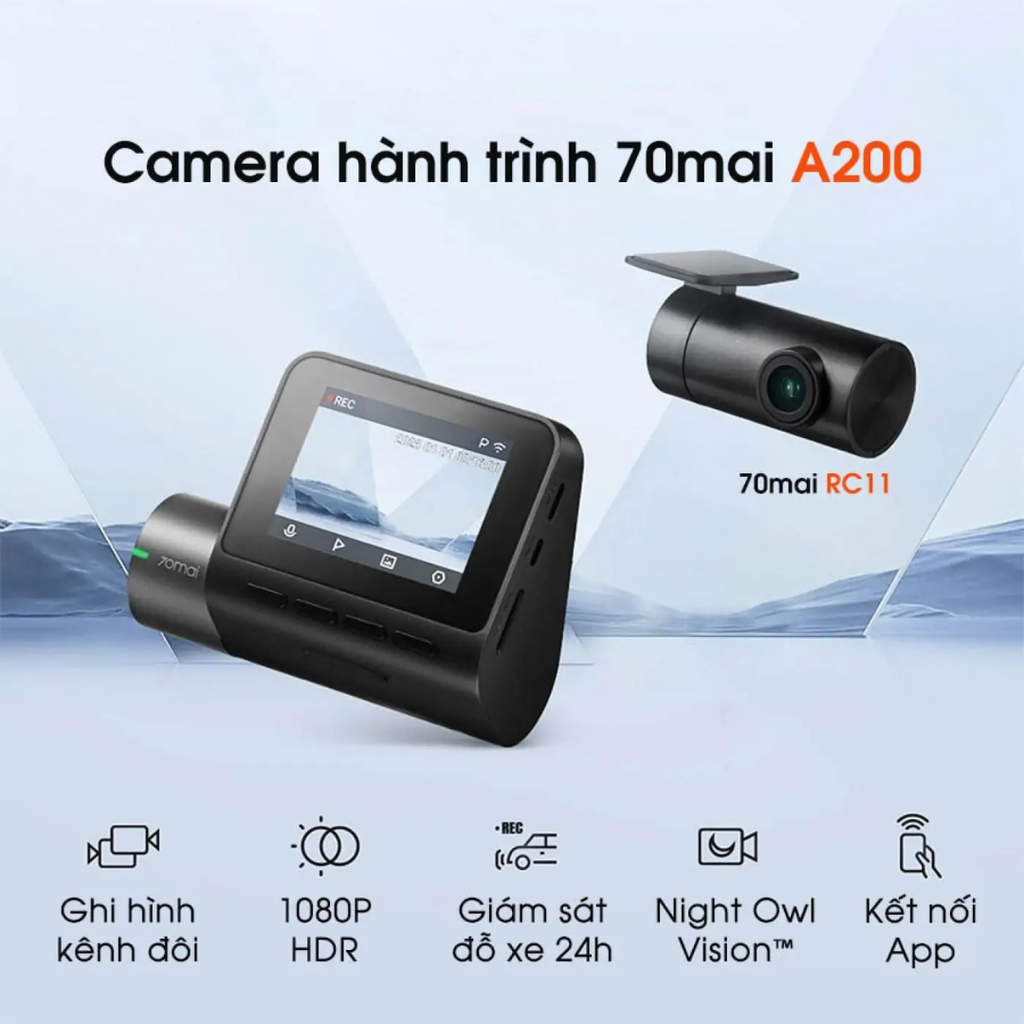 Camera hành trình ô tô 70mai A200