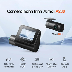 Camera hành trình ô tô 70mai A200