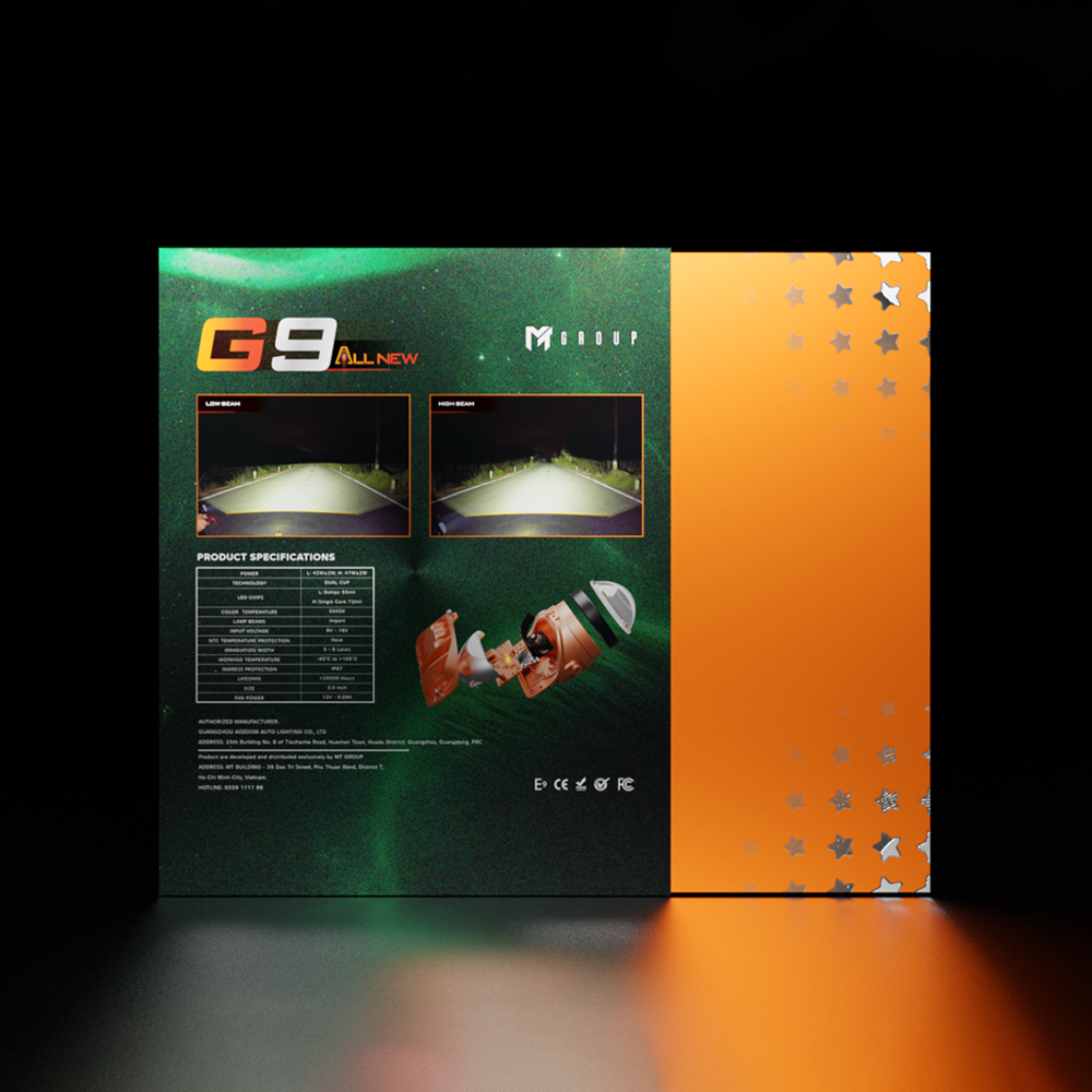Bi gầm Aozoom Led G9 ALL NEW