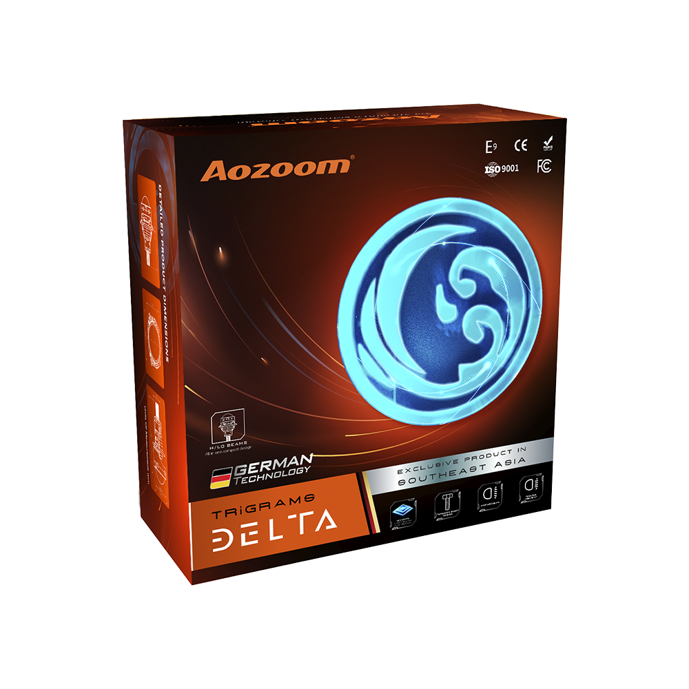 Bi LED Aozoom Delta Light – Đèn Bi Pha Ô Tô