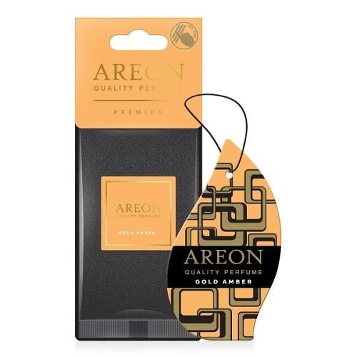 Areon Premium Gold Amber - Lá thơm hương gỗ