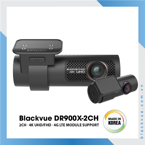  Camera hành trình Blackvue 4K DR900X-2CH Cloud 