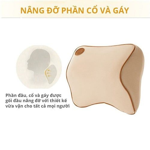Gối đầu cao su non bọc vải cao cấp
