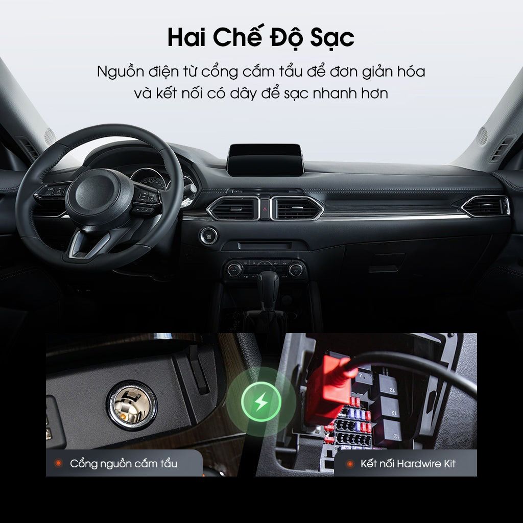 Bộ tích điện 70mai cho camera hành trình