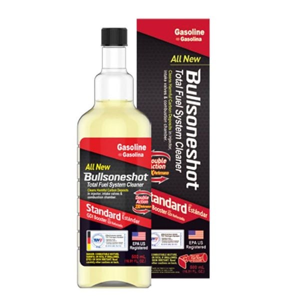 Bullsoneshot Standard Gasoline Dung dịch vệ sinh buồng đốt động cơ xăng