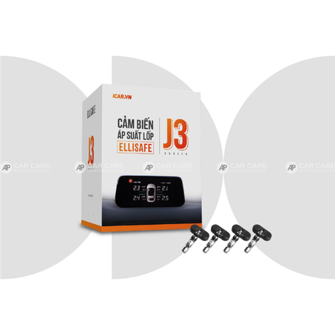  ICar ellisafe J3 Cảm biến áp suất lốp cho màn hình DVD nguyên bản 