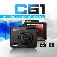 Camera hành trình cảnh báo giao thông Vietmap C61 Pro