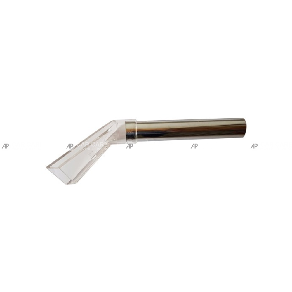 Đầu hút mỏ vịt nhựa trong suốt gắn ống kim loại dùng cho máy hút bụi