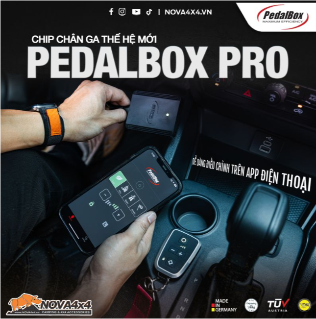 Chip chân ga PedalBox Pro 14725725 cho các dòng xe MAZDA